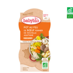 Pot au Feu de Bœuf d’Aquitaine Au Laurier 2*200g BabyBio