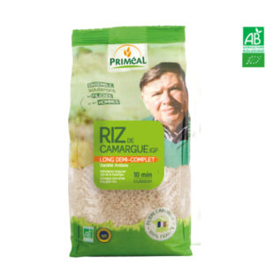 Riz de Camargue Rond Bio 1/2 Complet Priméal