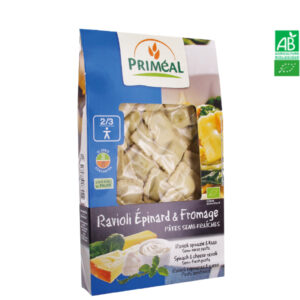 Ravioli Epinard Fromage Bio 250g Priméal Ravioli Epinard Fromage Bio 250g Priméal