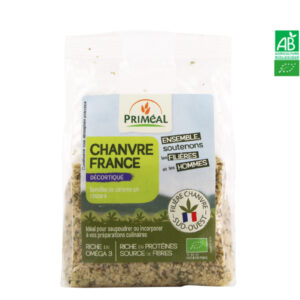Graine de Chanvre décortiquées France 200g Priméal