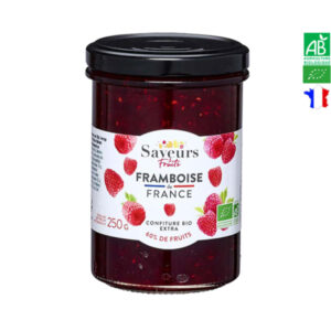 Confiture de Framboise Bio 250gr Saveurs et Fruits Confiture de Framboise Bio 250gr Saveurs et Fruits