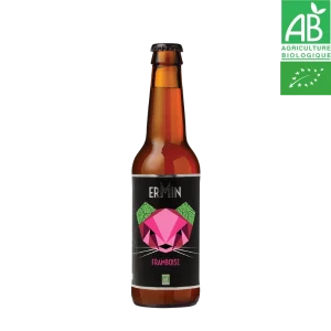 Bière framboise Ermin 5,5° 12x33cl