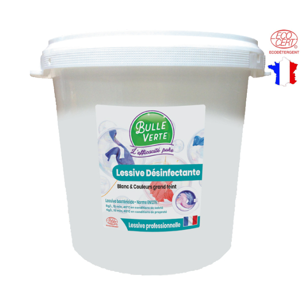 Lessive désinfectante 4kg Bulle verte