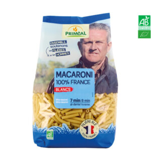 Macaroni Blanc Bio France 500g Priméal