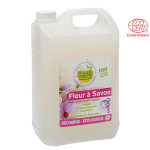 Lessive Écologique Fleur à Savon 5L Bulle Verte