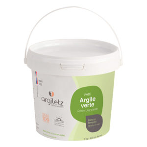 Pot d’Argile Verte Prête à l’Emploi 1kg Argiletz