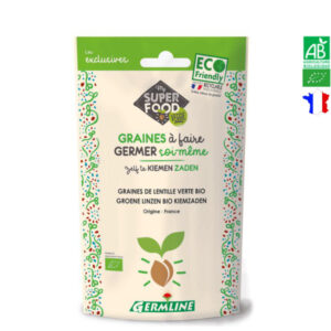 Graines à Germer Lentille Verte 150g Germline