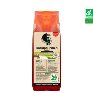 Riz Basmati Blanc 500g Autour du Riz