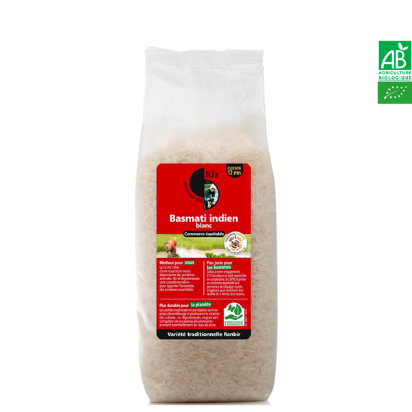 Riz Basmati Blanc Autour du Riz