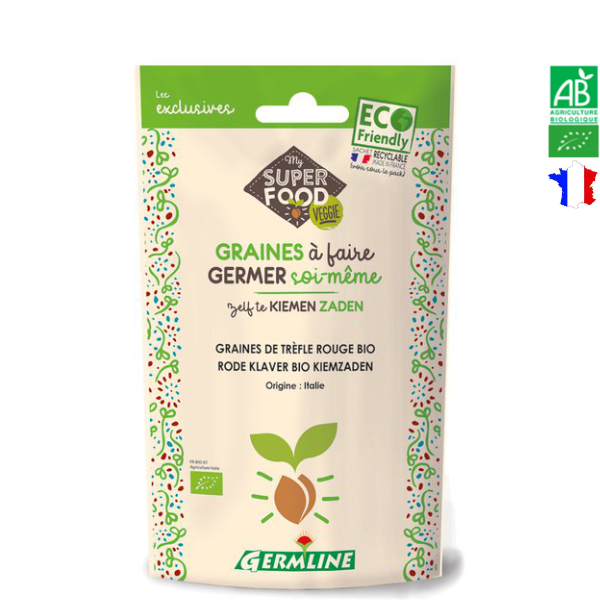 Graine à Germer Trèfle Rouge 150g Germline
