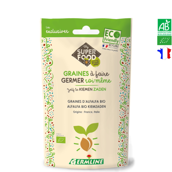 Graines à Germer Alfalfa 150g Germline