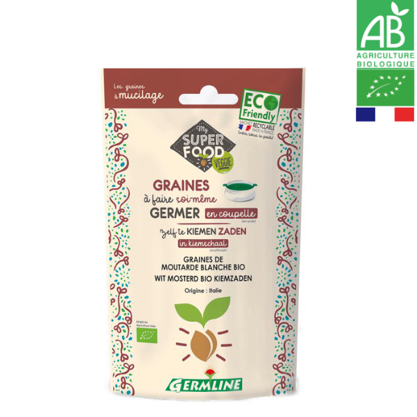 Graines à Germer Moutarde Blanche 100g Germline