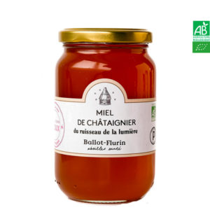 Miel de Châtaigner du Ruisseau de la Lumière 480g Ballot-Flurin Miel de Châtaigner du Ruisseau de la Lumière 480g Ballot-Flurin
