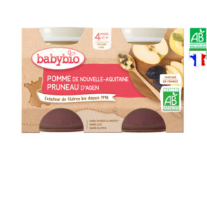 Pomme de Nouvelle Aquitaine Pruneau d’Agen Babybio