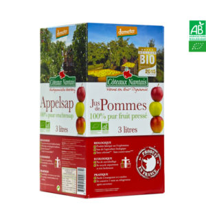 Jus de Pommes Bib 3l Côteaux Nantais