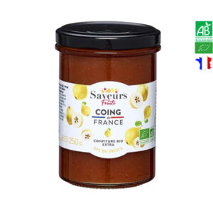 Confiture de Coing 250g Saveurs et Fruits