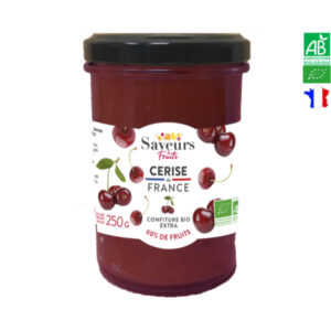 Confiture de Cerise Bio 250g Saveurs et Fruits Confiture de Cerise Bio 250g Saveurs et Fruits