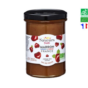 Confiture de Marron Bio France 250g Saveurs et Fruits
