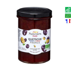 Confiture de Quetsche Bio 250g Saveurs et Fruits Confiture de Quetsche Bio 250g Saveurs et Fruits