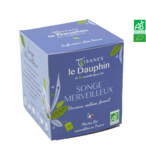 Infusion Bio Songe Merveilleux 20 Dosettes Tisanes Le Dauphin