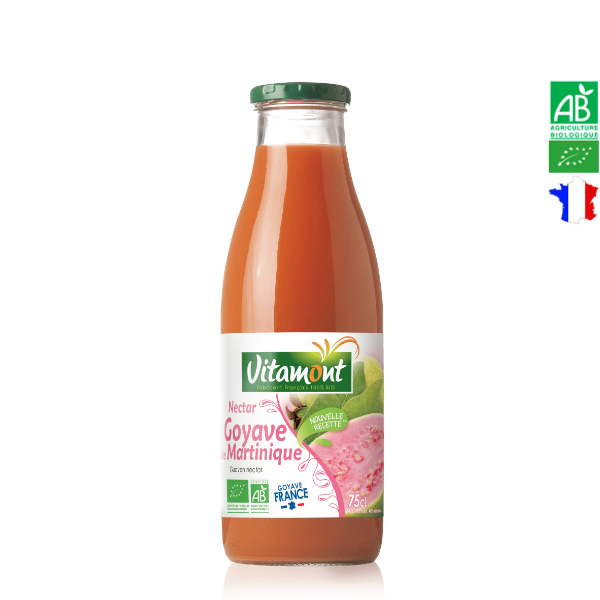 Nectar de Goyave de Martinique Bio 75cl Vitamont