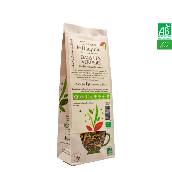 Infusion Rooibos Bio Dans Les Vergers Tisanes Le Dauphin