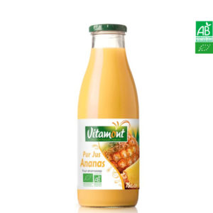 Pur Jus d’Ananas Bio 75cl Vitamont