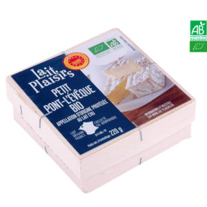 Petit Pont l’Évêque Bio AOP Au Lait Cru 220g Lait Plaisirs