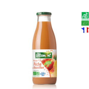Nectar de Pêche Du Roussillon Bio 75cl Vitamont