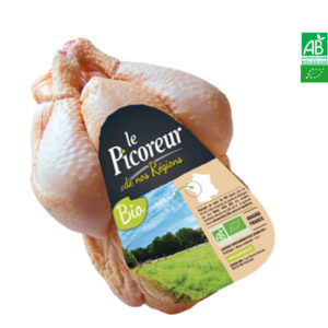 Poulet noir PAC 1.500 kg sous atmosphère protectrice Le Picoreur