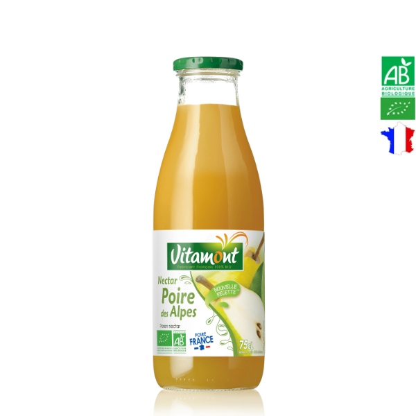 Nectar de Poire Bio 75cl Vitamont