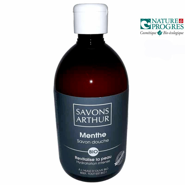 Savon Douche Menthe 500ml Fraîcheur Intense Savons Arthur