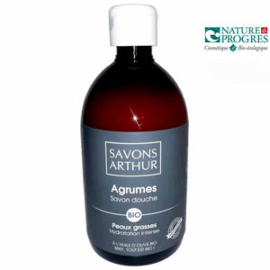 Savon Douche aux Agrumes 500ml Peaux Grasses Savons Arthur