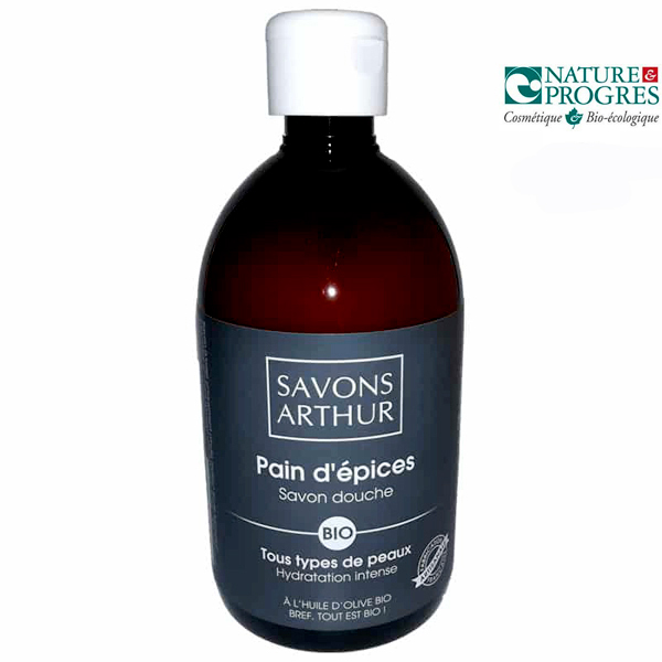 Savon Douche Pain d’Épices (500ml) Tous Types de Peau Savons Arthur