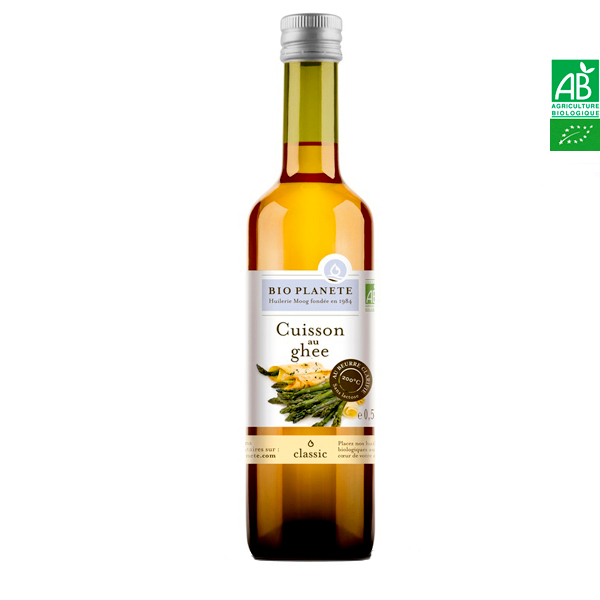 Huile de cuisson au Ghee 500ml Bio Planète