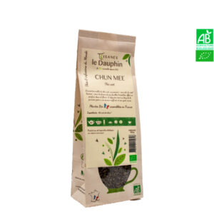 Thé Vert Bio Chun Mee 100g Tisanes Le Dauphin