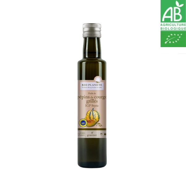 6 Huiles de Pépins de Courge IGP 250ml Bio Planète