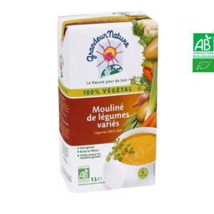 Mouliné de Légumes Variés du Potager Bio 1L Grandeur Nature