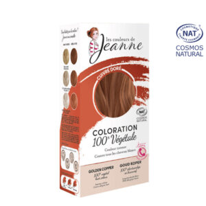 Coloration 100% Bio & Végétale Cuivré Doré Les Couleurs de Jeanne
