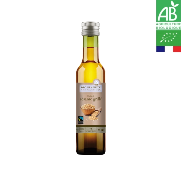 Huile de Sésame Grillé 250ml Bio Planete
