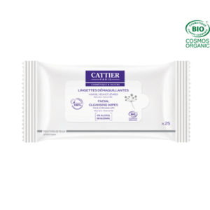 Lingettes Démaquillantes Visage Cattier Paris