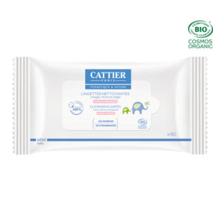 Lingettes Nettoyantes Visage, Main et Siège Cattier Paris