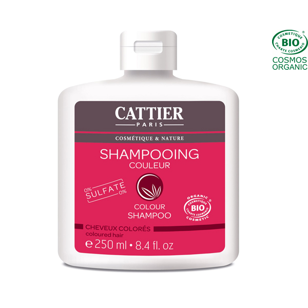 Shampooing Couleur 0% Sulfate Cattier Paris