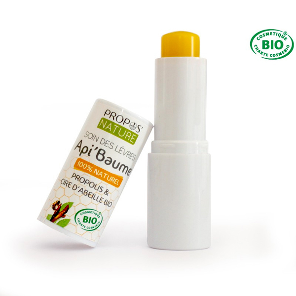 Api'Baume Soins des lèvres à la propolis Propos Nature