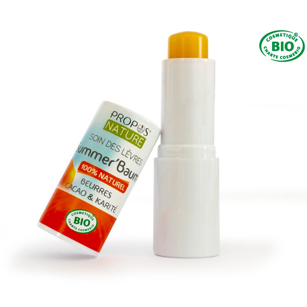 Summer Baume Bio - Soins des lèvres Propos Nature