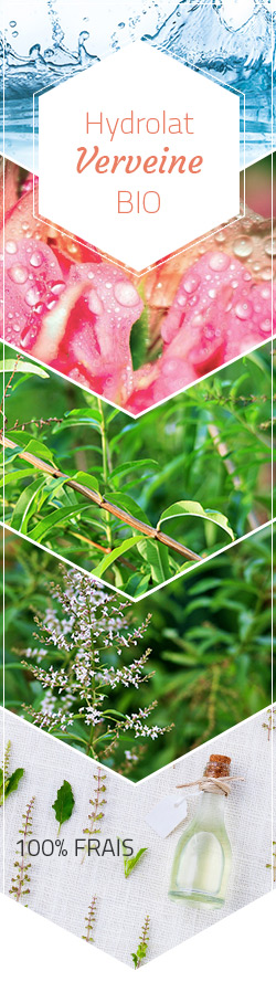 Illustration Hydrolat Verveine Bio