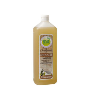 Savon Noir Liquide Pour Maison et Textile 1L Bulle Verte