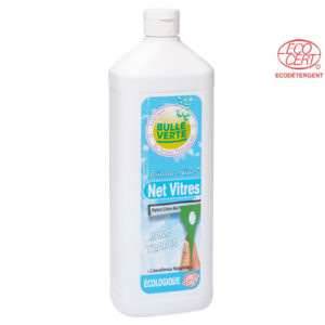 Recharge Nettoyant Net Vitre Naturel 1L Bulle Verte