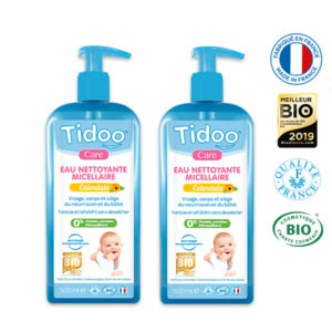 Eau Nettoyante Micellaire Au Calendula 2x500ml Tidoo