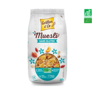 Muesli Sans Gluten 500gr Grillon d’Or